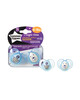 Tommee Tippee 2X 6-18M NIGHTTIME Soother (Teal) image number 1